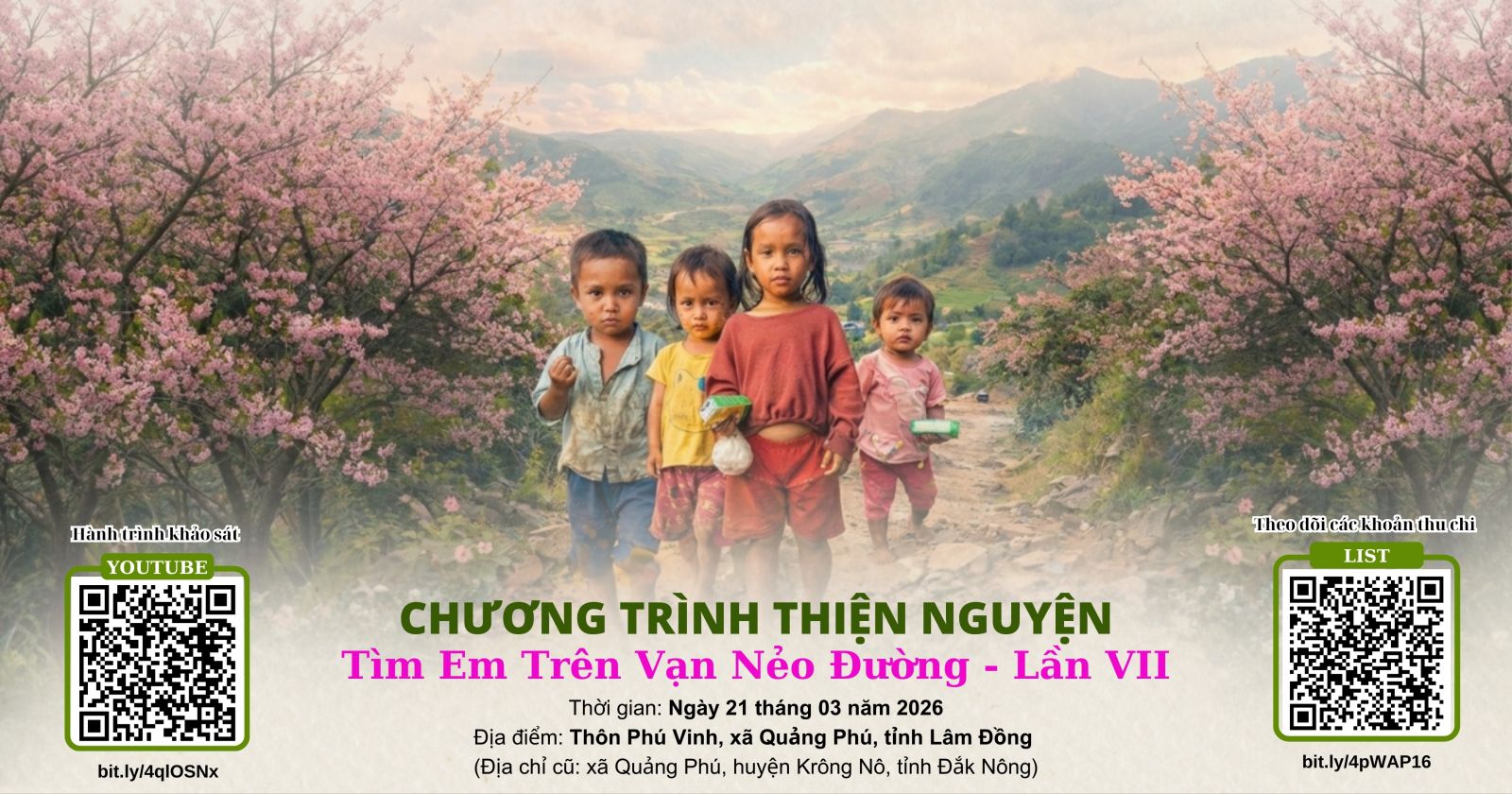 Chương Trình Thiện Nguyện Tìm Em Trên Vạn Nẻo Đường 7 [ 14.03.2026]