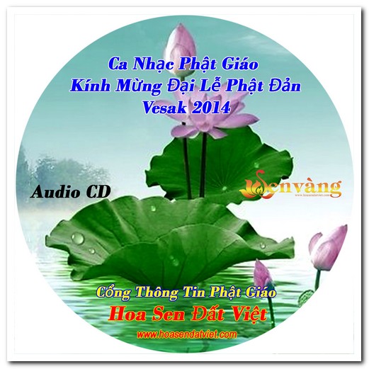 CD ca nhạc Phật giáo: Kính mừng đại lễ Phật đản Vesak 2014