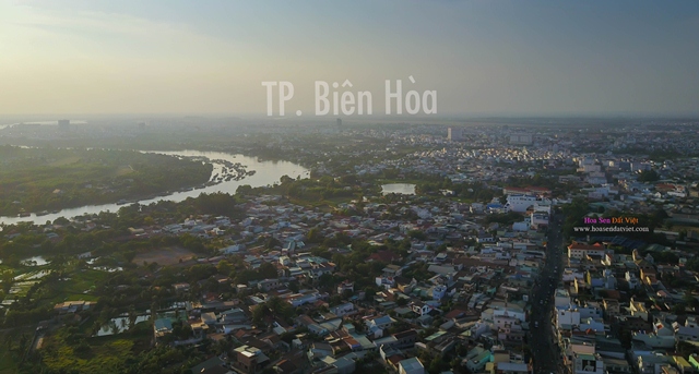 TP Biên Hòa từ góc nhìn Flycam - DJI Mavic Pro 2017 