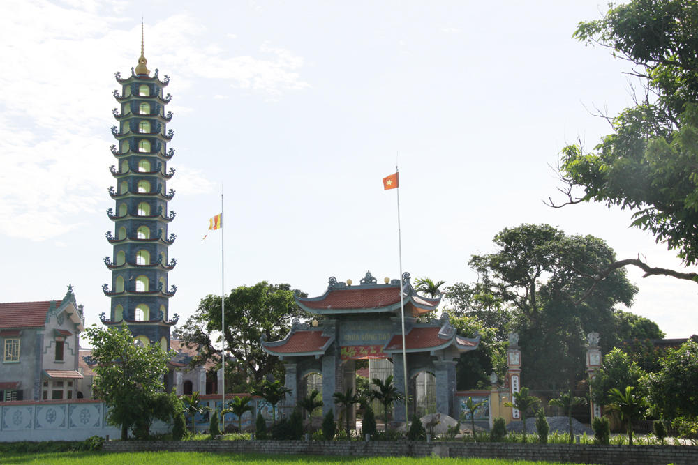 Thăm Đại Bảo tháp An Viên, chùa Đống Cao, tỉnh Hưng yên