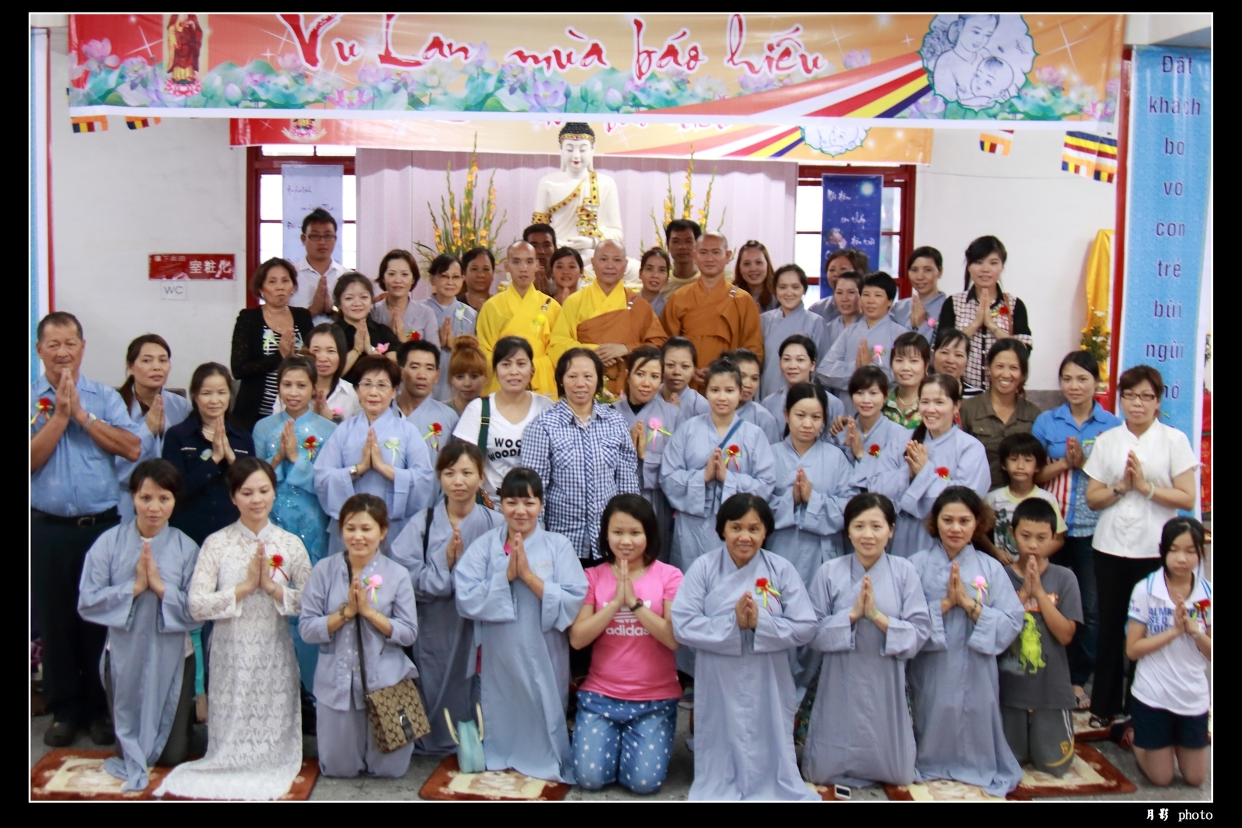Đài Loan: Xúc động Lễ Vu lan cho người Việt tại Đài Bắc PL.2558
